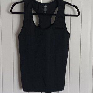 Activ Pro Activewear Tank Top L/XL Black Comfortable & Stretchy Polyester/Spande